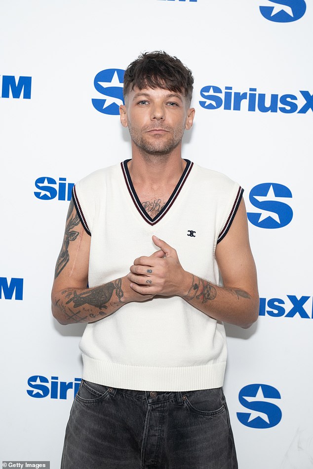 Louis said: 'It¿s not something I can really talk about too much. I know you¿re desperate to talk about it and I understand that, but it¿s not really something we can discuss much yet'