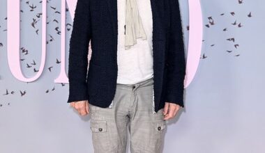 A legendary TV and theatre star looked completely unrecognisable as he attended the London premiere of The Death of Bunny Munro at The Royal Festival Hall on Thursday