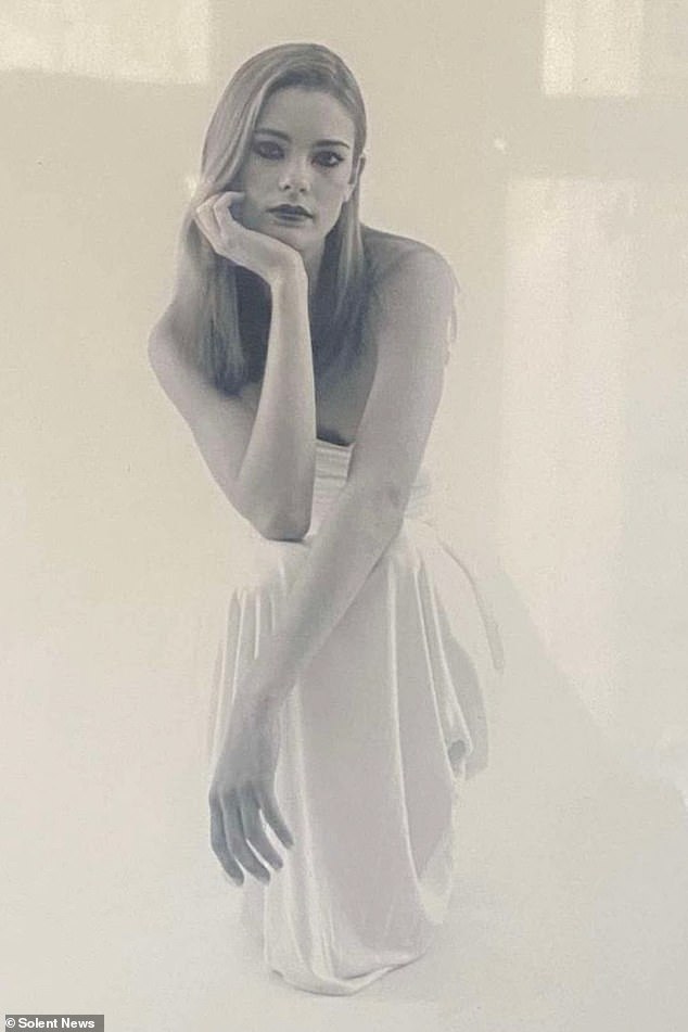 Ms Cook was headhunted by a London modelling agent and her modelling career 'took off'