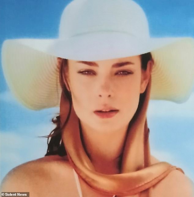 Kimberley Cook (pictured) was an ex-Vogue model who tragically died after she was admitted to hospital with stomach pains