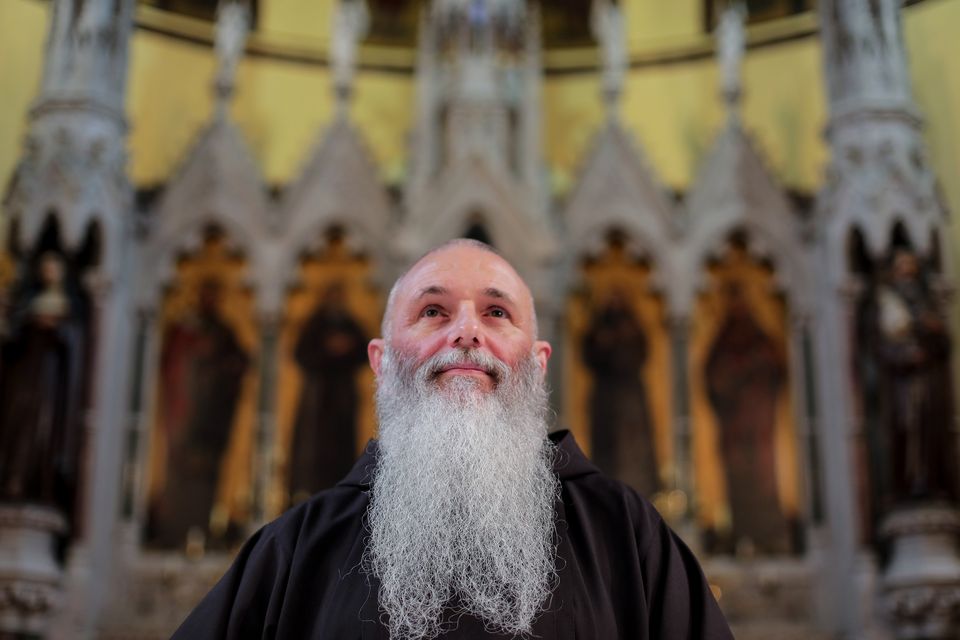 Brother Richard Hendrick was elected provincial minister of the Irish Capuchin Franciscans in June, succeeding Brother Kevin Crowley. Photo: Gerry Mooney