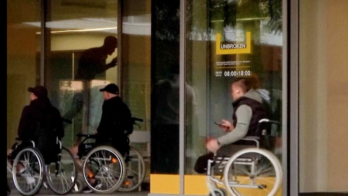 Inside the Ukrainian clinic where returned soldiers and civilians receive mental health support