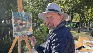 Former Air Corps crewman to display his art alongside works by Andy Warhol