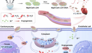 Dual-function MgSrCeAl-LDH nanosheets enable both ROS clearance and enhanced angiogenesis for myocardial ischemia/reperfusion injury therapy | Journal of Nanobiotechnology
