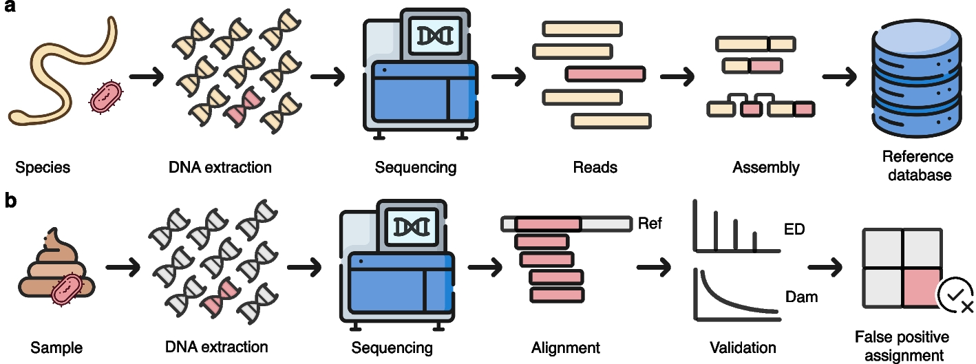 ParaRef: a decontaminated reference database for parasite detection in ancient and modern metagenomic datasets | Genome Biology