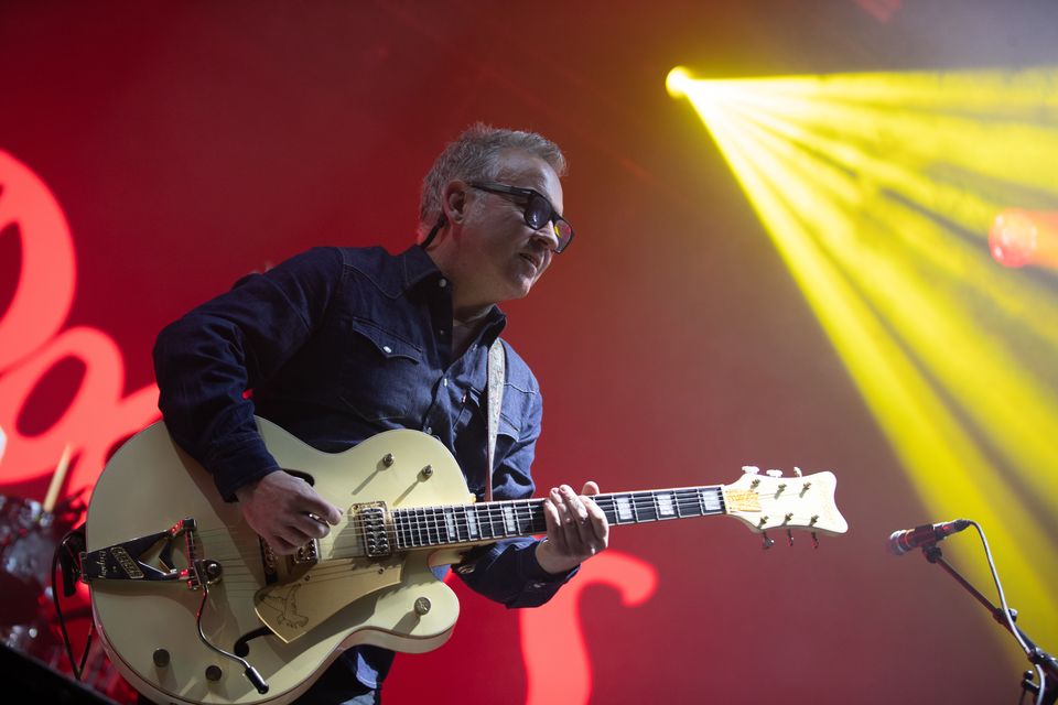 Leo Moran of The Saw Doctors performs at Electric Picnic on August 29 in Stradbally, Co Laois. Photo: Kieran Frost/Redferns