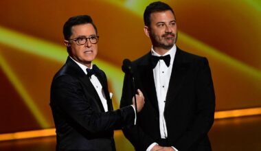 Kimmel And Colbert Appear On Each Other's Shows: Address Cancellation and Suspension