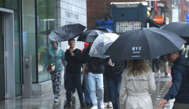 Ireland weather: Met Éireann forecast ‘wet and very windy’ conditions as Hurricane Humberto remnants prepare to make landfall