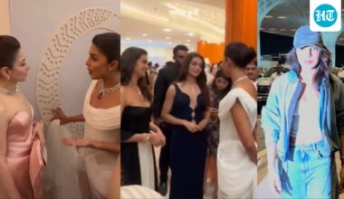 Priyanka Chopra praises Tamannaah, chats with Samantha Ruth Prabhu, Keerthy Suresh; flies out of India after short trip