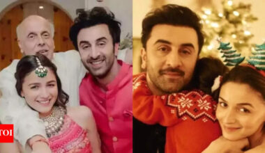 Alia Bhatt says Ranbir Kapoor bowed down to father-in-law Mahesh Bhatt when he first met him: ‘But he would kick any boy that Raha brings home’ | Hindi Movie News
