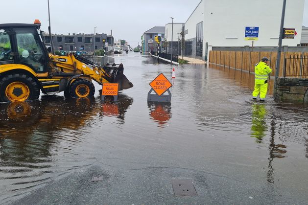 Flooding hits Galway as roads closed during Met Éireann warning