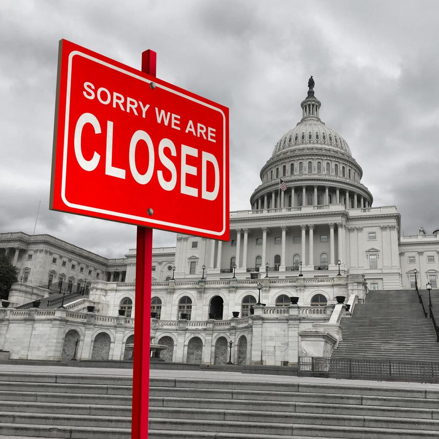 The Government Shuts Down…But Markets Melt Up