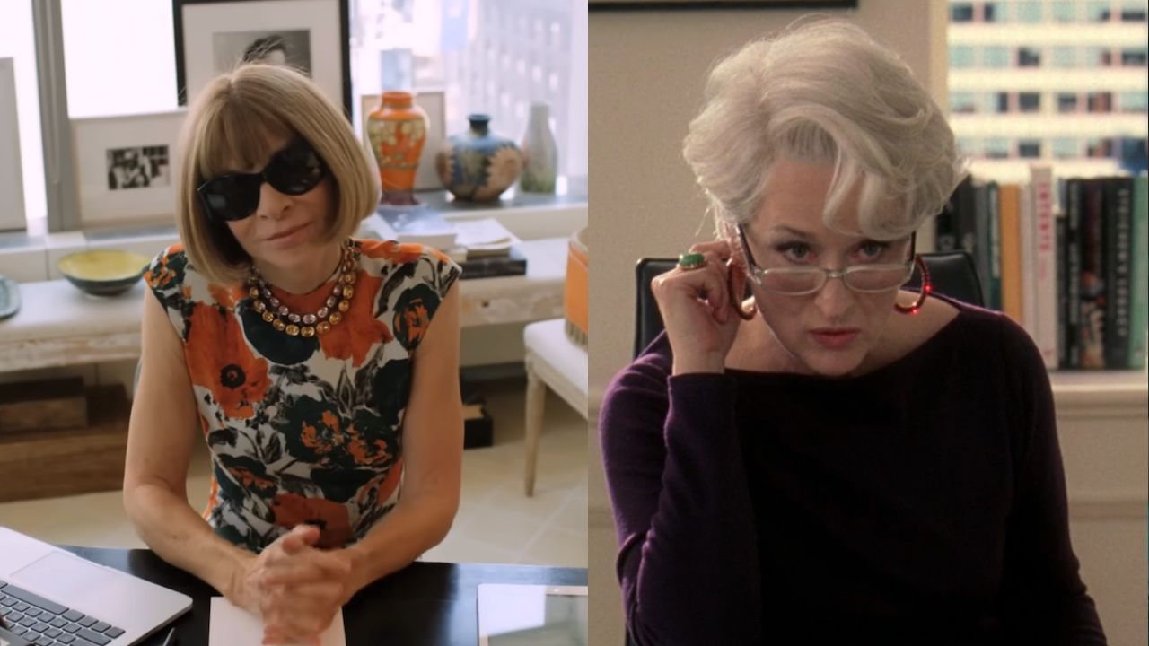Meryl Streep’s Miranda Priestly Met Anna Wintour At A…
