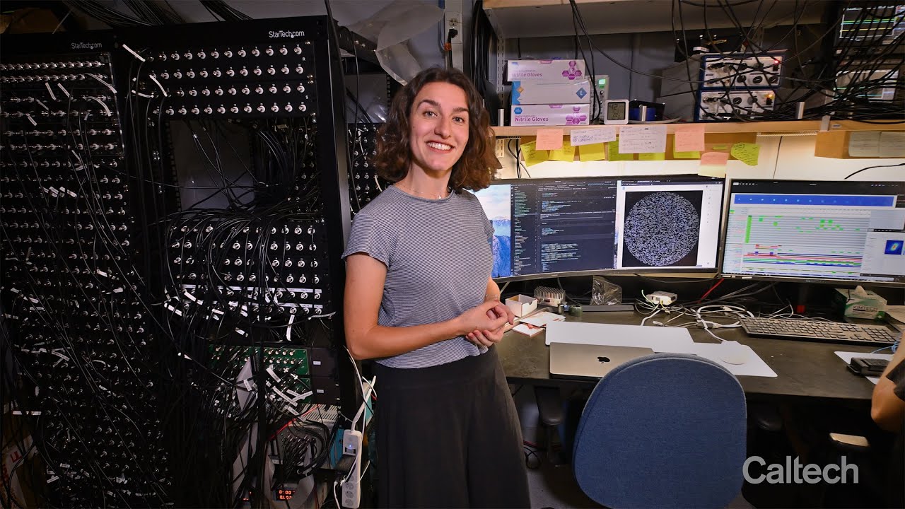 Inside the Endres Lab with a 6,100-Qubit Array - YouTube