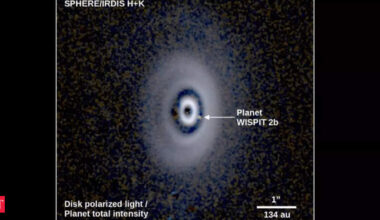WISPIT 2b: Scientists capture the birth of a five-million-year-old planet, nearly 1,000 times younger than Earth