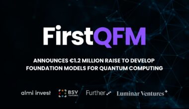 FirstQFM AB Secures €1.2 Million ($1.4 Million USD) to Advance AI Foundation Models for Quantum Computing