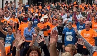 Thousands turn Waterford orange for the 2025 Solas Run and Walk for Life