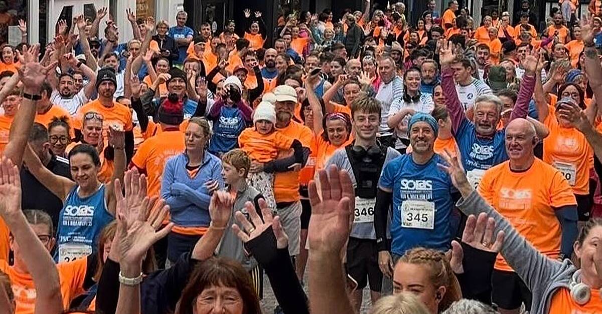 Thousands turn Waterford orange for the 2025 Solas Run and Walk for Life
