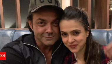 Bobby Deol credits wife Tanya for saving him from alcoholism, ‘If it were anyone else, she would have left me’ |