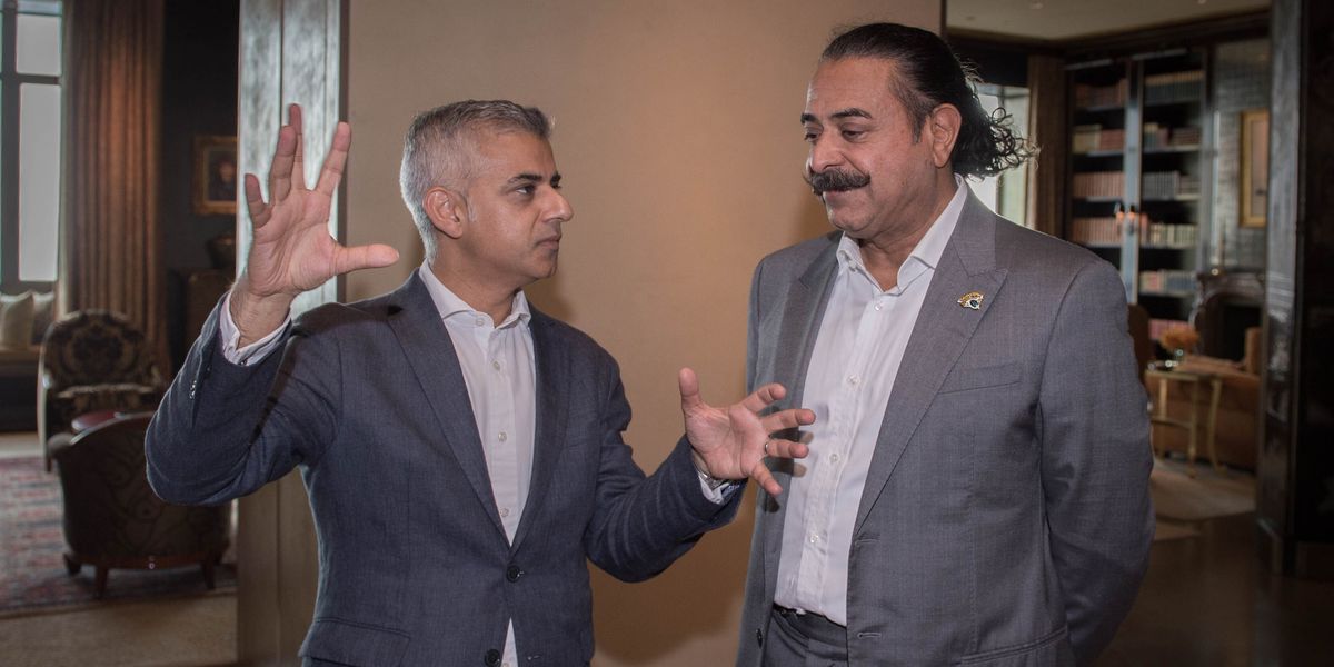 Sadiq Khan celebrates birthday on Pakistani billionaire's £268m superyacht
