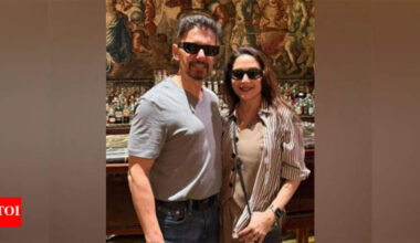 Madhuri Dixit celebrates 26th wedding anniversary with Dr Shriram Nene; shares romantic video montage |
