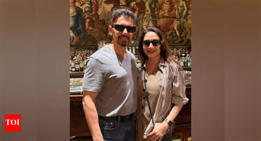 Madhuri Dixit celebrates 26th wedding anniversary with Dr Shriram Nene; shares romantic video montage |