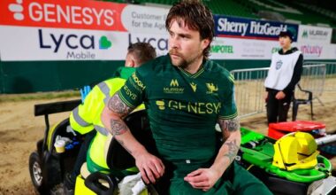 Mack Hansen emerges as doubt for All Blacks clash after coming off injured in Connacht defeat