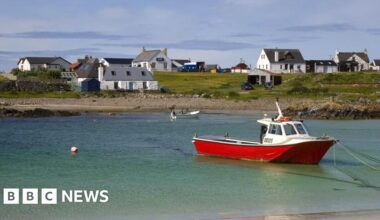 We can't make calls or stream videos since Storm Amy damaged our vital internet link