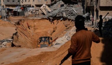 Israel strikes Gaza and halts aid, accusing Hamas of attacks in gravest test of truce so far