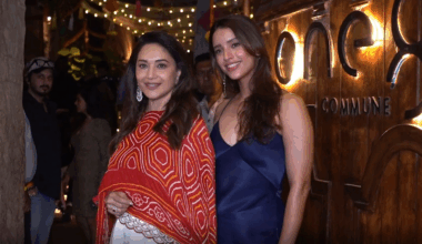 Madhuri Dixit and Triptii Dimri make a rare appearance together as they reunite after Bhool Bhulaiyaa 3, fans react
