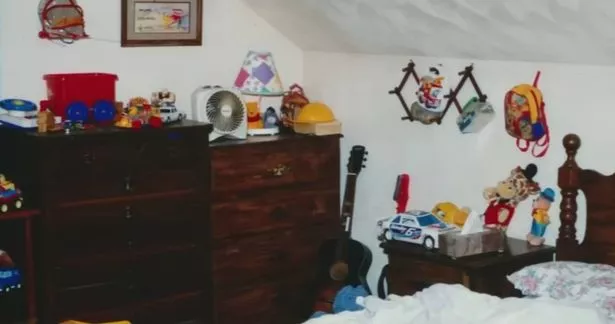 Damian's Ohio bedroom covered in toys