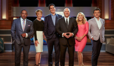 SHARK TANK Daymond John, Barbara Corcoran, Mark Cuban, Kevin O