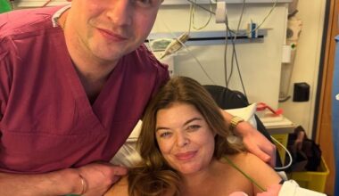 Doireann Garrihy and husband announce arrival of first child