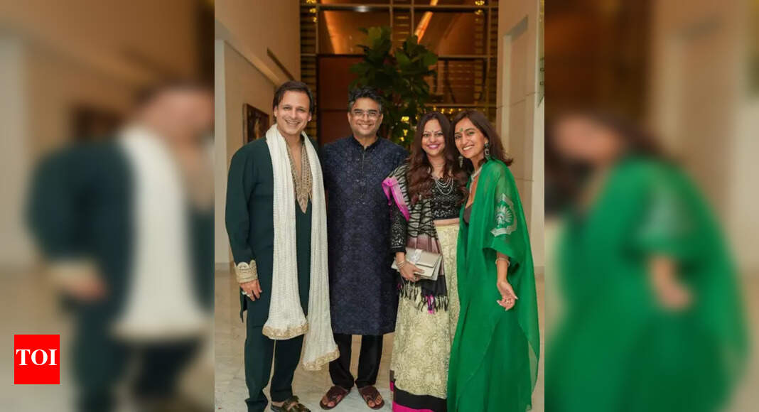 Vivek Oberoi’s Diwali bash with R. Madhavan; Heartfelt festive moments go viral, ‘Masti 4’ gears up for release | Hindi Movie News