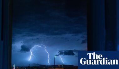 Lightning strikes seen from a storm-chaser’s window: Hank Schyma’s best photograph | Art and design