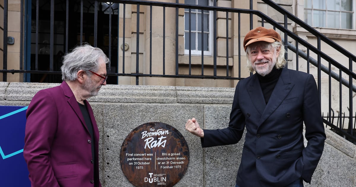 Bob Geldof says he would have ‘walked’ presidential race had he run – The Irish Times