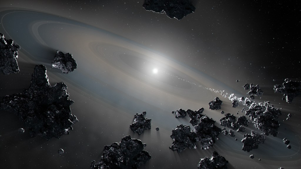 Dead Star Still Consuming Its Planetary System – W. M. Keck Observatory