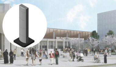 Nine metre sculpture made from Boyne Bridge steel set to be erected outside Belfast’s new Grand Central Station – The Irish News