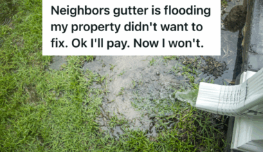 A handbag with a caption that reads "AITA for refusing to let my friend borrow my new bag?"