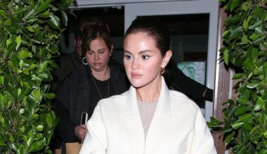 Selena Gomez Keeps Her Bridal Style Alive With White Ballet Flats