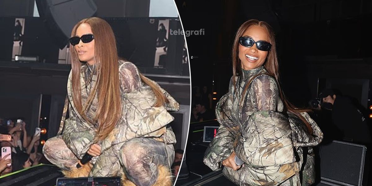 Ciara dazzles in a unique costume as she celebrates her 40th birthday in New York