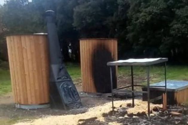 ‘An attack on our community’ – Public toilets at St Anne’s Park set on fire just days after being installed