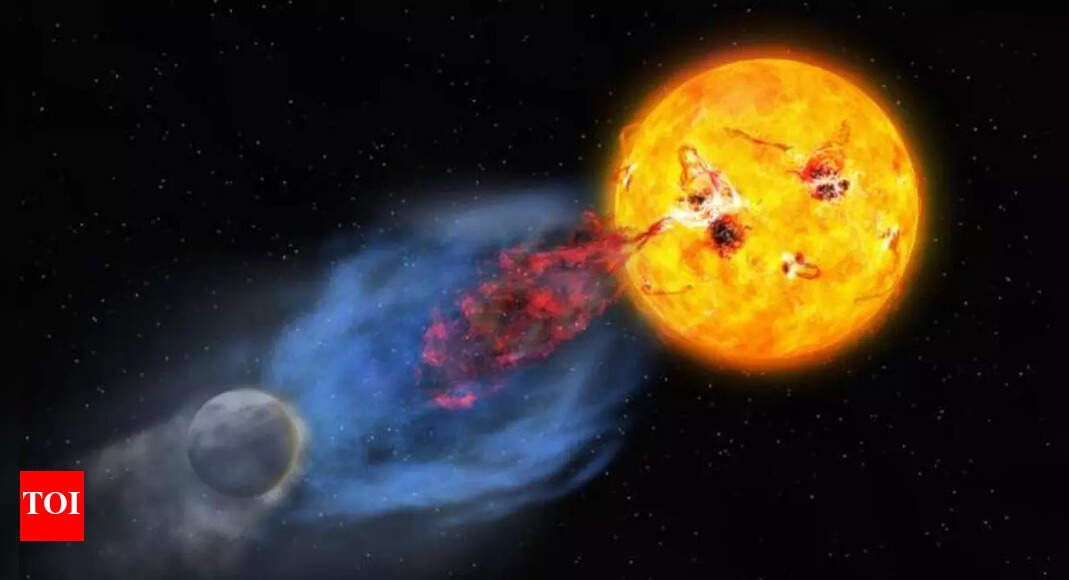 Hubble and ground telescopes capture the first multi-temperature Plasma eruption from a young sun-like star |