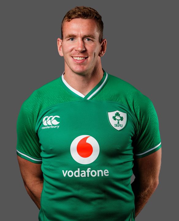 Chris Farrell in his Ireland jersey