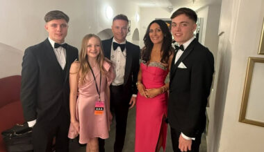 Nicky Byrne's kids are all grown up as they support him at Westlife gig