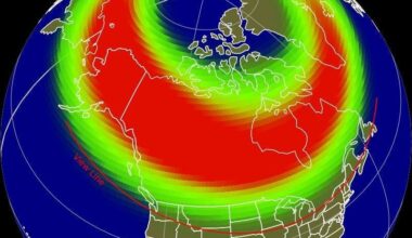 12 States May See Aurora Tuesday Night