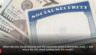 social security and SSI payment dates November 2025: When will your Social Security and SSI payments arrive in November 2025 — and why is the SSI check coming early this month?