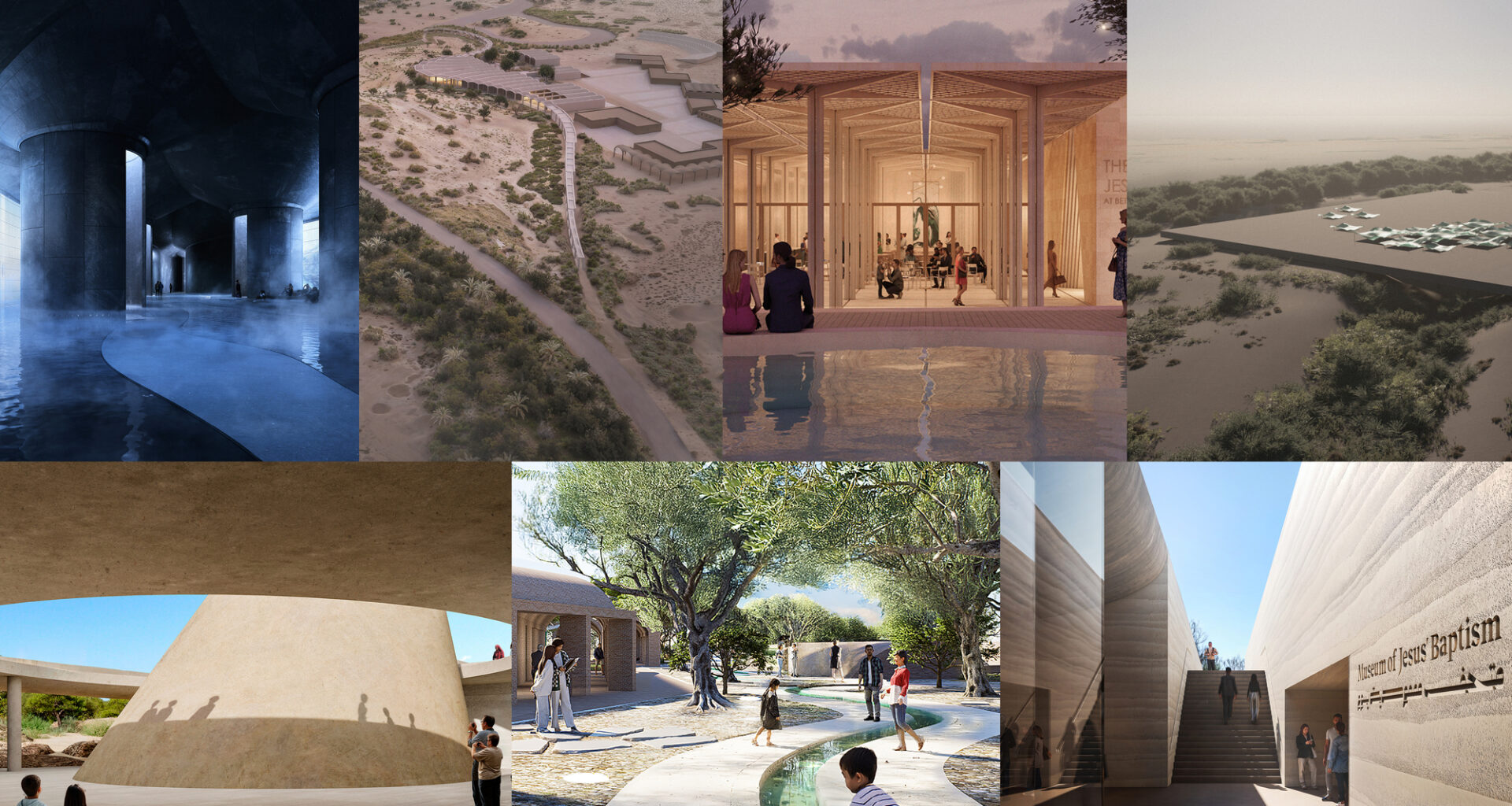 Seven Finalist Designs Revealed for the Museum of Jesus’ Baptism in Jordan