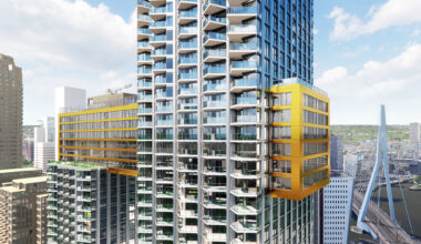 MVRDV Advances Urban Densification with The Sax Residential Towers in Rotterdam