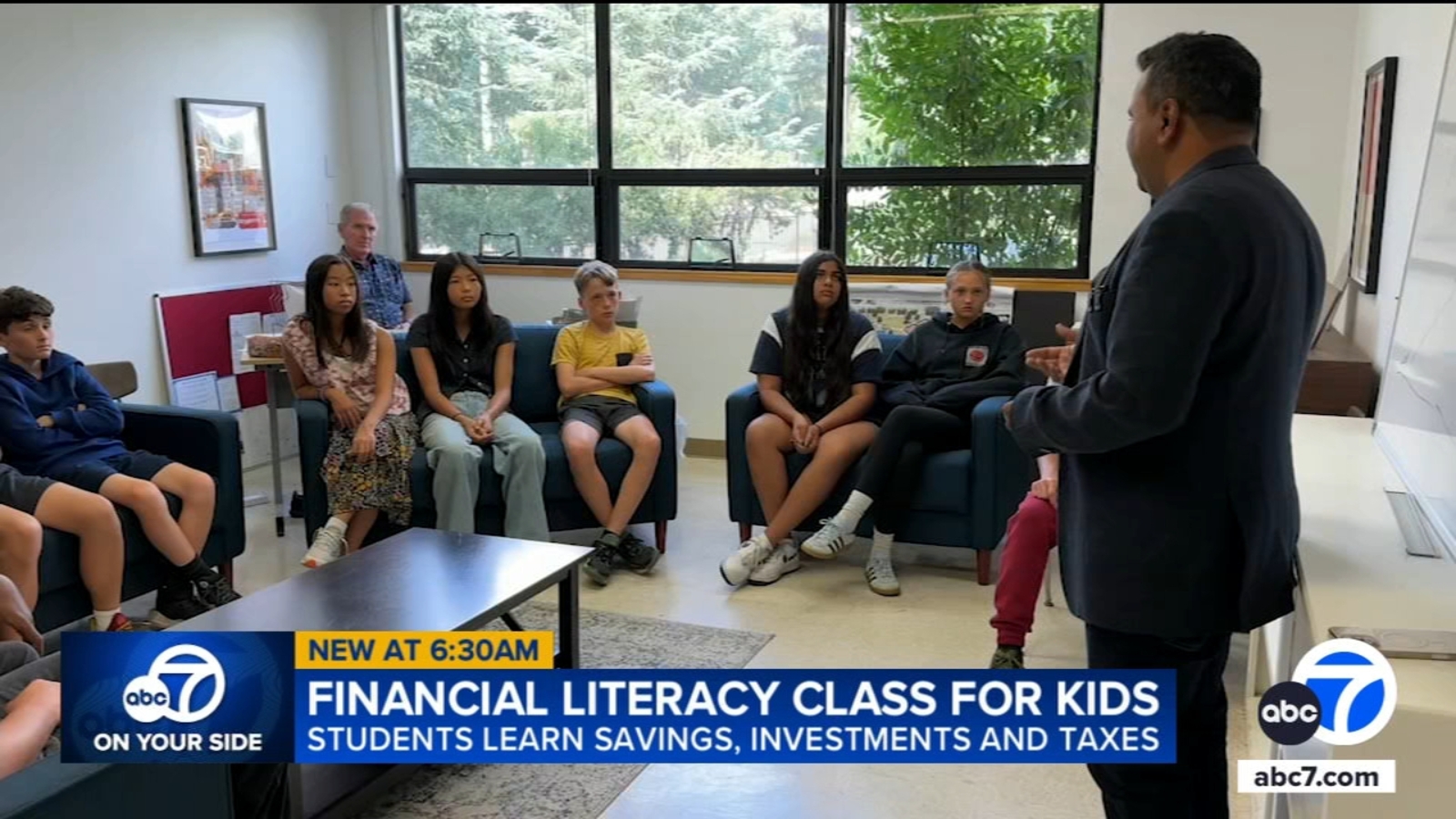 Financial literacy class at Arcadia middle school teaches students about savings, taxes, investments
